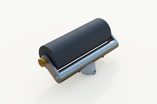 Dysza walcowa z wałkiem gumowym, szerokość 180 mm