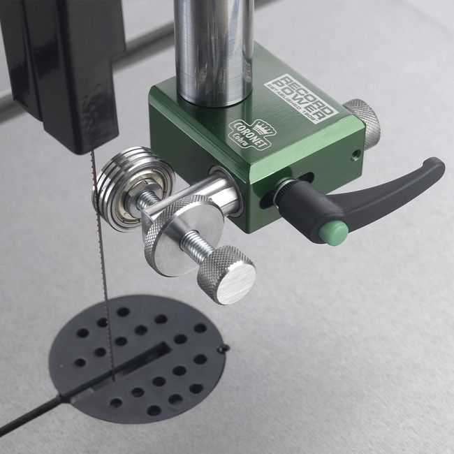 System prowadzenia Coronet Cobra do pilarki taśmowej BS300E i BS350S