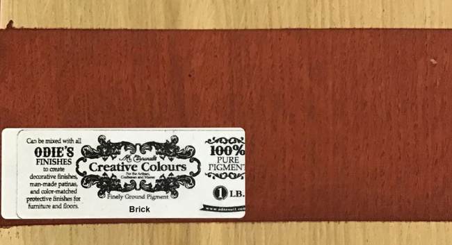 Ceglasty (Brick) pigment do olejów do drewna Mr. Cornwall