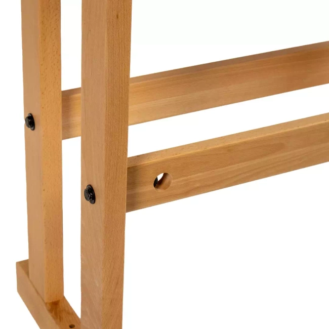 Drewniana podstawa do blatu Duplex (stół 1-stanowiskowy)