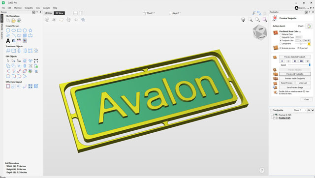 Oprogramowanie CAD/CAM CUT2D Pro PL - licencja wieczysta