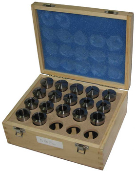 Komplet 17 tulejek zaciskowych o śr. 3-25mm do 50000191