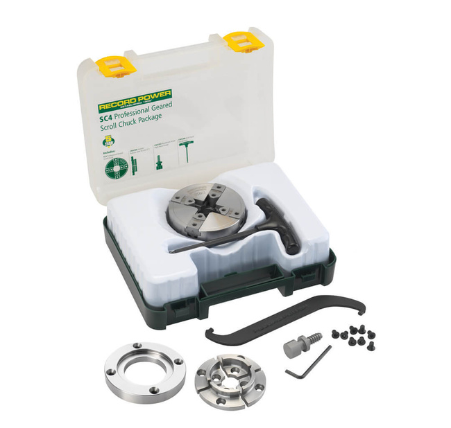 Uchwyt tokarski Ø100mm M33x3.5 mm SC4