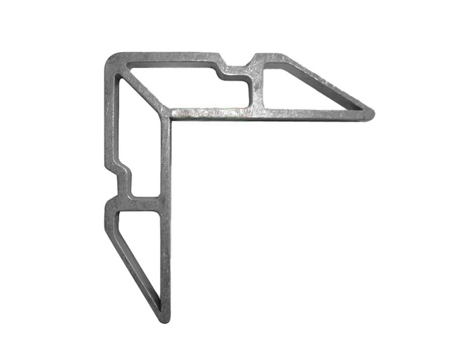 Narożnik aluminiowy do moskitiery, wewnętrzny A4
