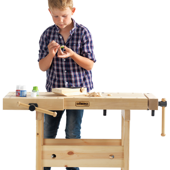 Stół stolarski JUNIOR/SENIOR z dwoma podstawami Sjöbergs
