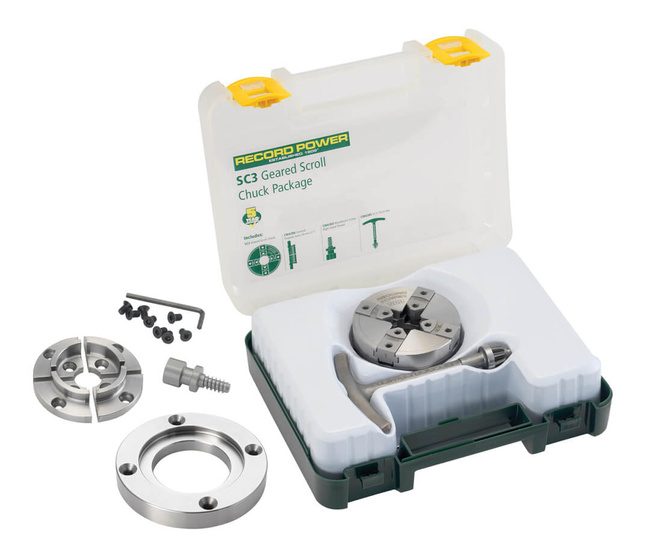 Uchwyt tokarski Ø90mm M33x3.5 mm SC3