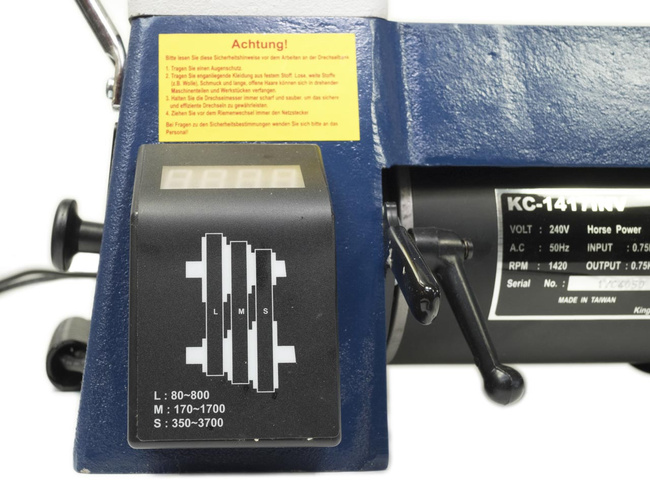 Mała tokarka do drewna MIDI 1