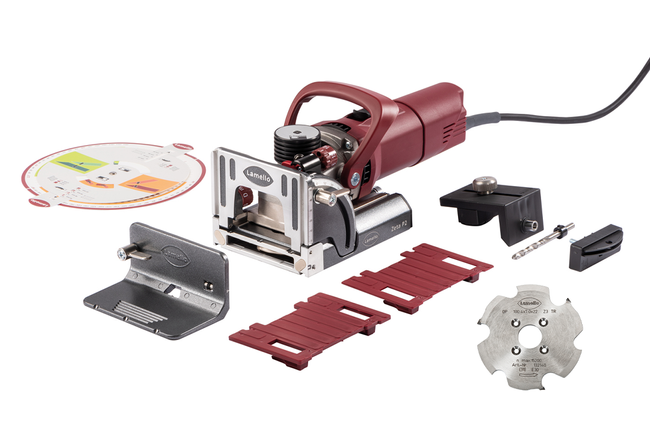 Zeta P2 frezarka do P-System Lamello z frezem z węglika (HW) w systenerze