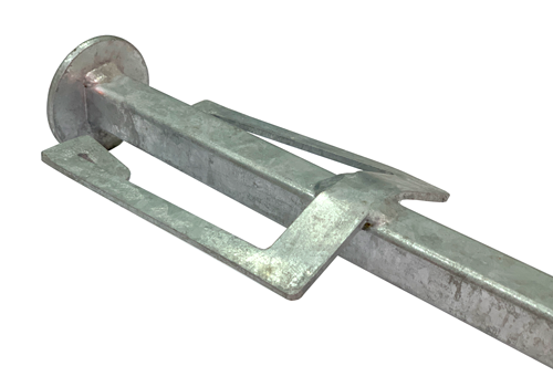 Słupek ogrodzeniowy 150cm do mocowania siatki