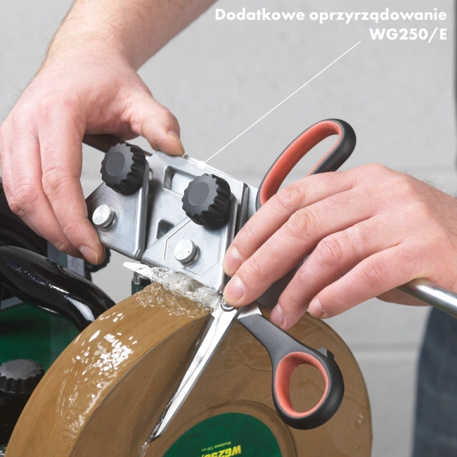 Ostrzarka wodna, wolnoobrotowa WG200 z osprzętem