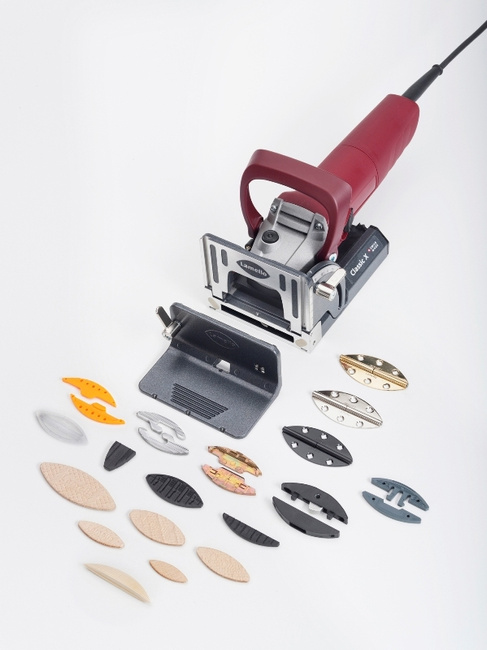 Frezarka do zaprawiania wad w drewnie Classic X (systener) + frez 100x8x22 mm