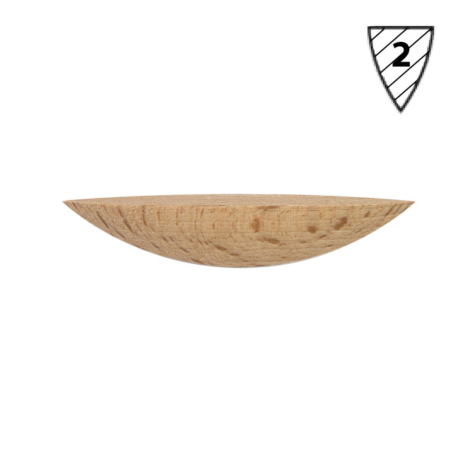 Zaprawka łódkowa buk 2 (op. 1000 szt.)