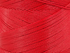 Lina polietylenowa kręcona ∅6mm czerwona