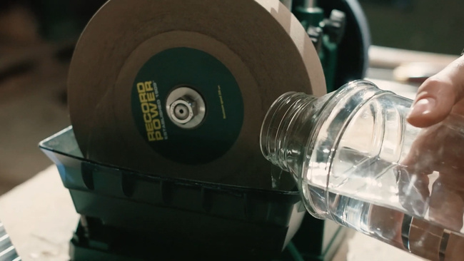 Ostrzarka wodna, wolnoobrotowa z osprzętem WG250