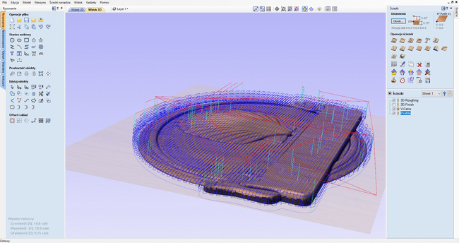 Oprogramowanie CAD/CAM Aspire PL - licencja wieczysta