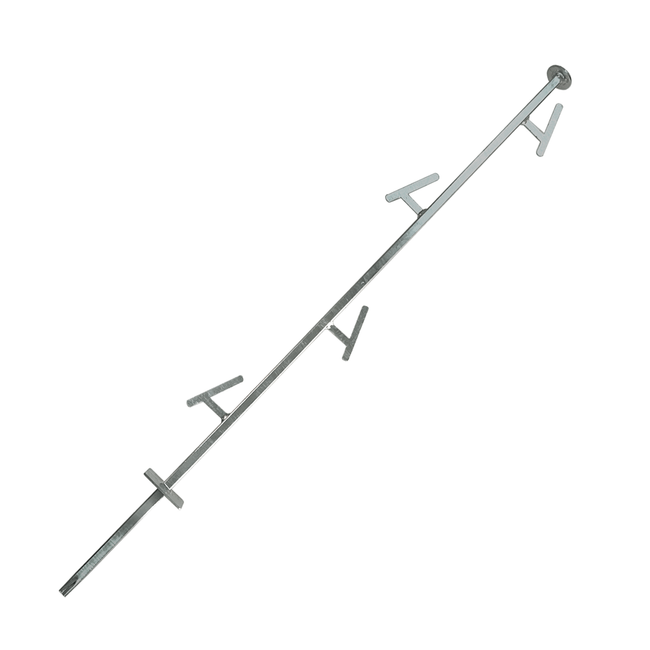 Słupek ogrodzeniowy 150 cm do mocowania siatki