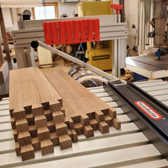 Szablony typu "jaskółczy ogon" 8 sztuk z PCV