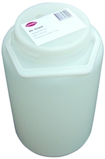 Pusty, wewnętrzny, plastikowy zbiornik na klej do LK 3, pokrywa z 1 otworem