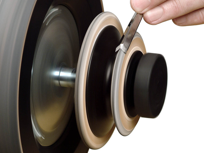 Profilowana ściernica skórzana do honowania LA-120 Tormek