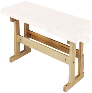 Stojak drewniany wysokość 750 mm do blatu 110 113