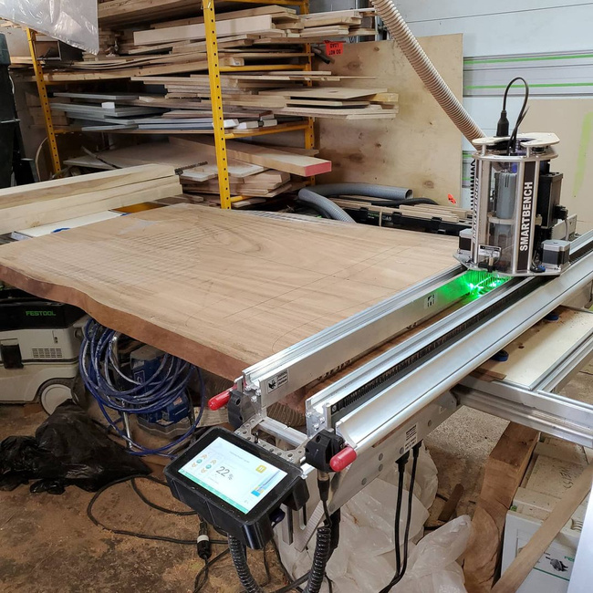 Frezarka CNC 1250x2500 mm SmartBench PrecisionPro