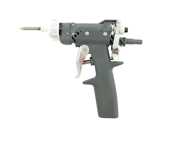 Pistolet z rękojeścią do klejów rozpuszczalnikowych PUR + dysza szpic