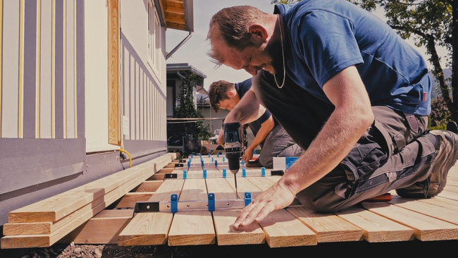 Ścisk stolarski do desek, budowy tarasu 200 - 770 mm