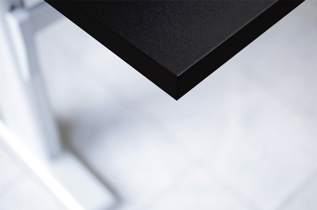 Folia czarna matowa efekt struktura drobne ziarno - kolor jednolity / mat