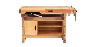 Stół stolarski ELITE 1500 Sjobergs z szafką SM07