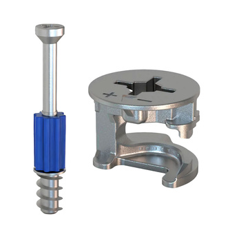 Złącze meblowe mimośrodowe Ø15x12.5 mm do płyt 16 mm - 10 kpl.