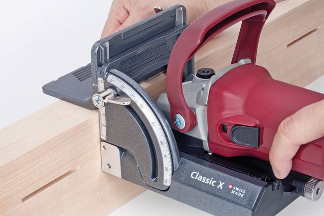 Akumulatorowa Lamelownica Classic X Aku Lamello w kartonie