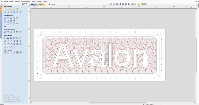 Oprogramowanie CAD/CAM VCarve Pro PL - licencja wieczysta