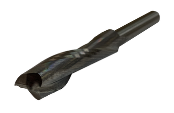 Frez trzpieniowy spiralny HW ze stali wolframowej Ø 12 mm, L 50 mm, trzpień Ø 8 mm