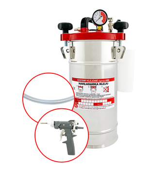 Nakładarka 10 kg z pistoletem standardowym z rękojeścią sterowanym ręcznie