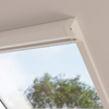 Moskitiera na okno dachowe rolowana biała 134x155 cm COMFORT - zestaw