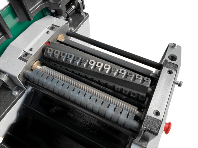 Wyrówniarko grubościówka z wałem 3-nożowym PT310 z podstawą jezdną 230V