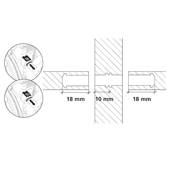 Tenso P-14 - złączka ściskająca