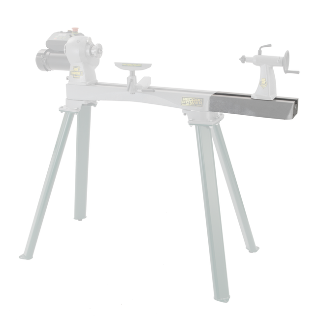 Żeliwne przedłużenie łoża tokarki do drewna Coronet Herald HERALD-E