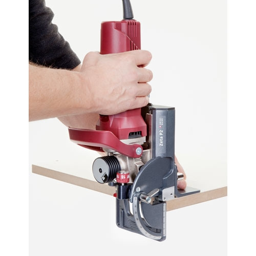 Zeta P2 frezarka do P-System Lamello z frezem z węglika (HW) w systenerze