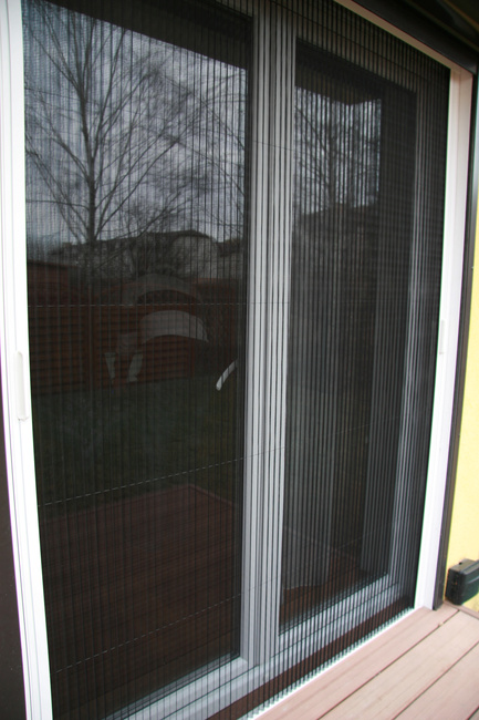 Moskitiera plisowana jednoskrzydłowa