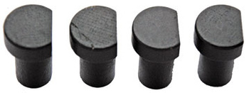 Okrągłe imaki 19 mm (3/4") do stołu stolarskiego MINIOR i do imadła SMART VISE - 4 szt.