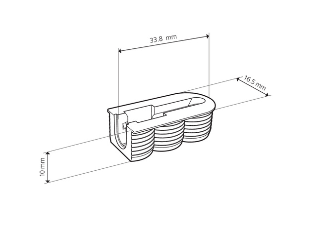 Śruba 8 mm do Cabineo X Lamello – 500 szt.