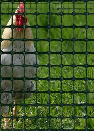 Siatka ogrodnicza ogrodzeniowa biała szer. 120cm x 50m