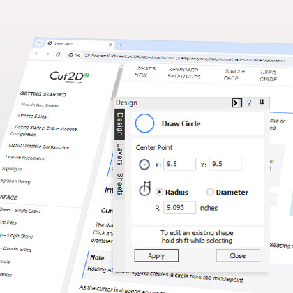 Oprogramowanie CAD/CAM CUT2D Pro PL - licencja wieczysta