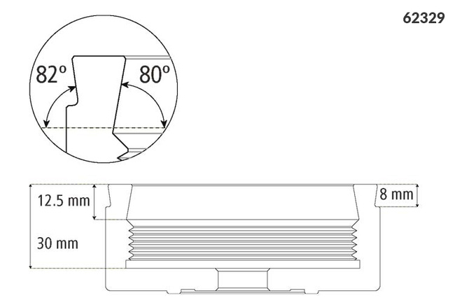 Szczęki tokarskie 100 mm głębokie