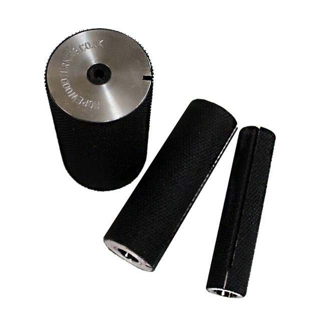 Wałek szlifierski ⌀25 mm z rzepem, aluminiowy