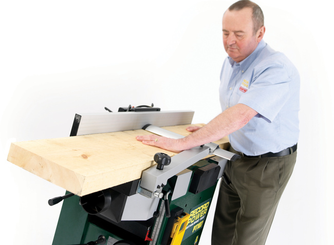 Wyrówniarko grubościówka z wałem 3-nożowym PT107