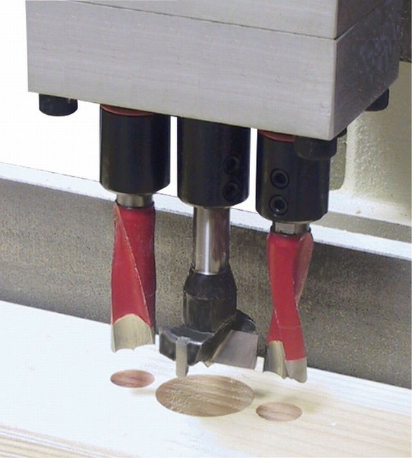 Głowica wiertarska 43 mmpod okucia okienne ( okna uchylno-rozwierane )