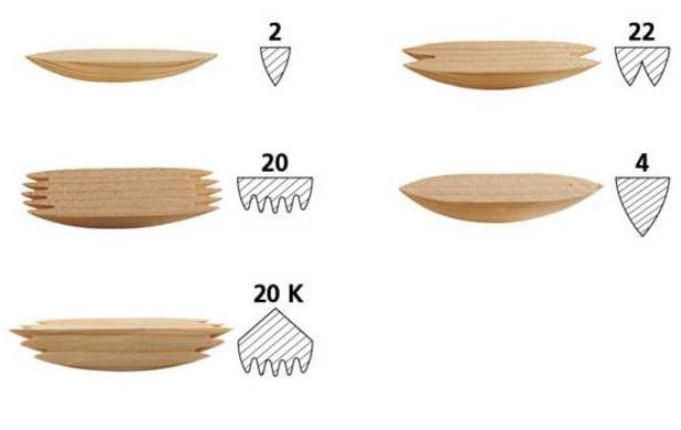 Zaprawka łódkowa buk 2 (op. 1000 szt.)