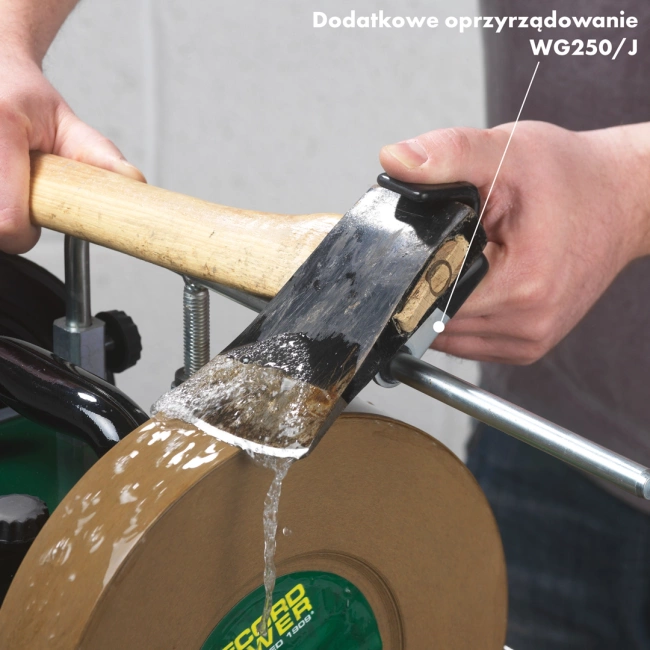 Ostrzarka wodna, wolnoobrotowa WG200 z osprzętem